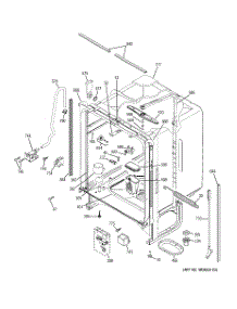 02 - Body Parts parts for Ge Dishwasher GSD6960N15SS from AppliancePartsPros.com