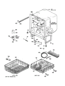 02 - Body Parts parts for Ge Dishwasher GSD2400N00CC from AppliancePartsPros.com