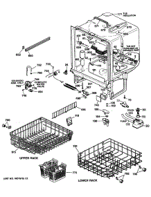 02 - Section2 parts for Ge Dishwasher GSD1235T60WW from AppliancePartsPros.com