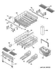 04 - Section4 parts for Ge Dishwasher ZBD4100S00BK from AppliancePartsPros.com