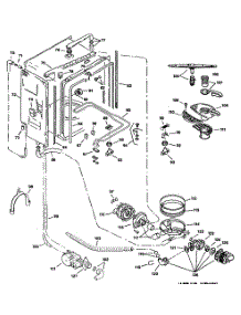 02 - Section2 parts for Ge Dishwasher ZBD4300S01WH from AppliancePartsPros.com