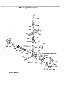 03 - Section3 parts for Ge Dishwasher GSD1200T03XX from AppliancePartsPros.com