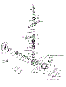 03 - Section3 parts for Ge Dishwasher GSD3000W08 from AppliancePartsPros.com