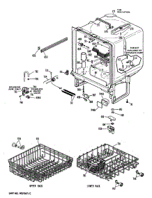 02 - Section2 parts for Ge Dishwasher PSD500S-55 from AppliancePartsPros.com