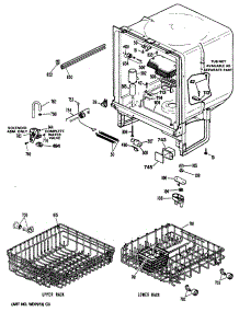 02 - Section2 parts for Ge Dishwasher LUD3100V60WB from AppliancePartsPros.com