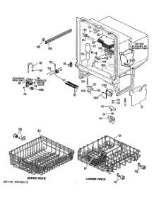 02 - Section2 parts for Ge Dishwasher GSM603T-64AW from AppliancePartsPros.com