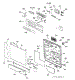 01 - Escutcheon & Door Assembly