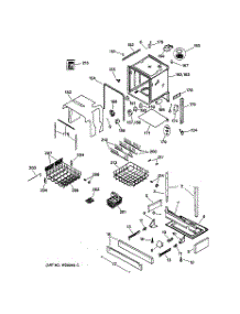 02 - Body Parts & Trim parts for Ge Dishwasher ZBD5600D01BB from AppliancePartsPros.com