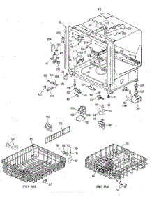 Tub Assembly parts for Ge Dishwasher GSD1000L01 from AppliancePartsPros.com