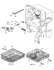 Tub Assembly parts for Ge Dishwasher GSM603L-20 from AppliancePartsPros.com