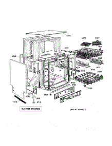 02 - Body Parts parts for Ge Dishwasher ZBD4900YSS from AppliancePartsPros.com