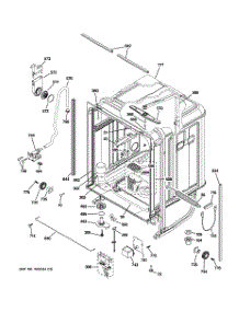 02 - Body Parts parts for Ge Dishwasher ZBD6920V00SS from AppliancePartsPros.com