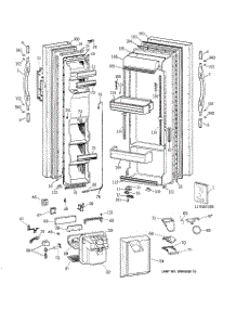 02 - Body Parts parts for Ge Dishwasher GLD7400R30BB from AppliancePartsPros.com