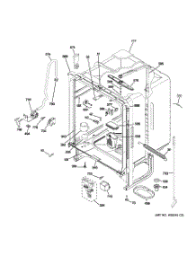 02 - Body Parts parts for Ge Dishwasher GLD4404R00CC from AppliancePartsPros.com