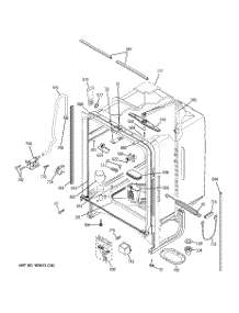 02 - Body Parts parts for Ge Dishwasher GLD6611L15SS from AppliancePartsPros.com