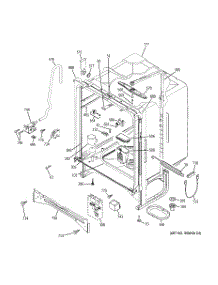02 - Body Parts parts for Ge Dishwasher GSD6160K03SS from AppliancePartsPros.com
