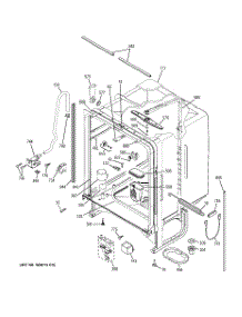 02 - Body Parts parts for Ge Dishwasher GLD6500L00CC from AppliancePartsPros.com