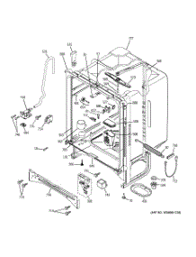 02 - Body Parts parts for Ge Dishwasher GSD6560J03SS from AppliancePartsPros.com