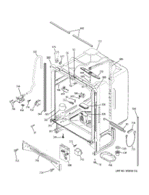 02 - Body Parts parts for Ge Dishwasher GSD6600G03CC from AppliancePartsPros.com
