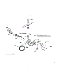 03 - Motor-Pump Mechanism parts for Ge Dishwasher GSDL112F02WW from AppliancePartsPros.com