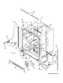02 - Body Parts parts for Ge Dishwasher GSD6860J01SS from AppliancePartsPros.com
