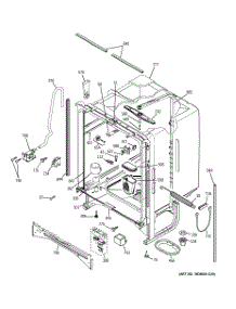 02 - Body Parts parts for Ge Dishwasher GSD6600G02CC from AppliancePartsPros.com