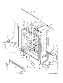 02 - Body Parts parts for Ge Dishwasher GSD6860J00SS from AppliancePartsPros.com