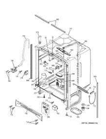 02 - Body Parts parts for Ge Dishwasher GSD6200G00CC from AppliancePartsPros.com