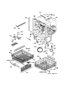 02 - Body Parts parts for Ge Dishwasher GSD5150F00CC from AppliancePartsPros.com