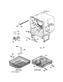 02 - Body Parts parts for Ge Dishwasher GSC3230Z01WW from AppliancePartsPros.com
