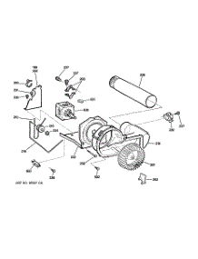 05 - Blower & Drive Assebmly parts for Ge Dryer DCCB330EG4WC from AppliancePartsPros.com