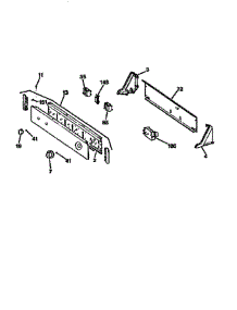 Control Assembly parts for Ge Dryer DBLR333T0WW from AppliancePartsPros.com