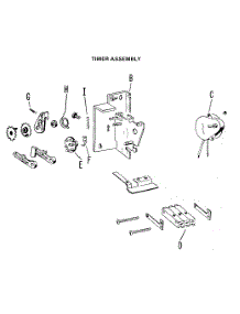 02 - Timer Assembly parts for Ge Dryer DDC4400AEL from AppliancePartsPros.com