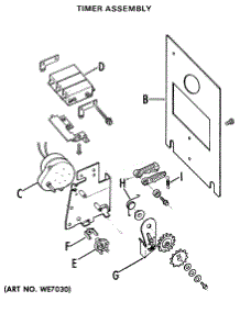 02 - Timer Assembly parts for Ge Dryer DDC4497AEL from AppliancePartsPros.com