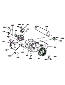 Blower & Drive Asm. parts for Ge Dryer DDE8509RMC from AppliancePartsPros.com