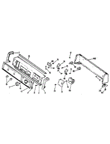Backsplash Assembly parts for Ge Dryer DDE058DGAL from AppliancePartsPros.com