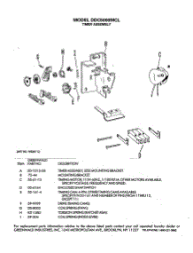 05 - Timer Assembly parts for Ge Dryer DDC5000MCL from AppliancePartsPros.com