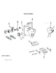 05 - Timer Assembly parts for Ge Dryer DDC5000MBL from AppliancePartsPros.com