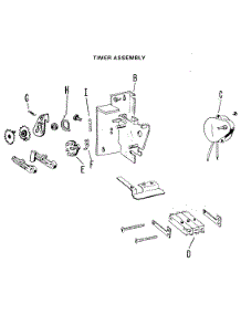 05 - Timer Assembly parts for Ge Dryer DDC5000FAL from AppliancePartsPros.com