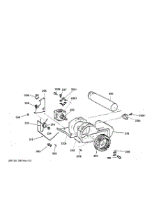 02 - Blower & Drive Assembly parts for Ge Dryer DBXR453ET2WW from AppliancePartsPros.com