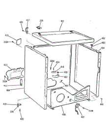 03 - Section3 parts for Ge Dryer DRB4900SBMWW from AppliancePartsPros.com