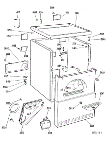 02 - Section2 parts for Ge Dryer DDE0590GBM from AppliancePartsPros.com