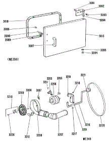 04 - Section4 parts for Ge Dryer DDE0590GBM from AppliancePartsPros.com