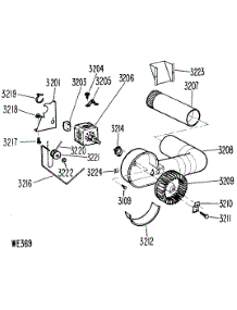 02 - Section2 parts for Ge Dryer DDP1370SAM from AppliancePartsPros.com