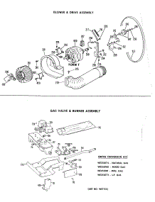 04 - Blower & Drive Assembly parts for Ge Dryer DDG8188VHL from AppliancePartsPros.com