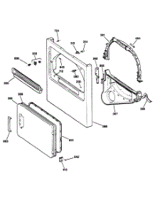 02 - Section2 parts for Ge Dryer DDE7905SBLWW from AppliancePartsPros.com