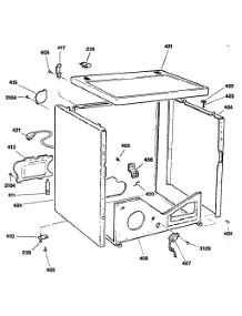 03 - Section3 parts for Ge Dryer DDG9685SAMAA from AppliancePartsPros.com