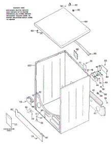 02 - Section2 parts for Ge Dryer DDE5310BAL from AppliancePartsPros.com