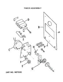 02 - Timer Assembly parts for Ge Dryer DDC4408AEL from AppliancePartsPros.com