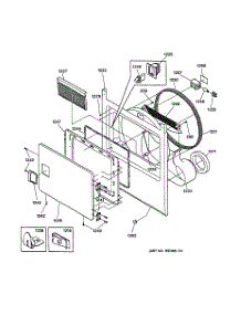02 - Front Panel & Lint Filter parts for Ge Dryer DSXH43EV0WW from AppliancePartsPros.com